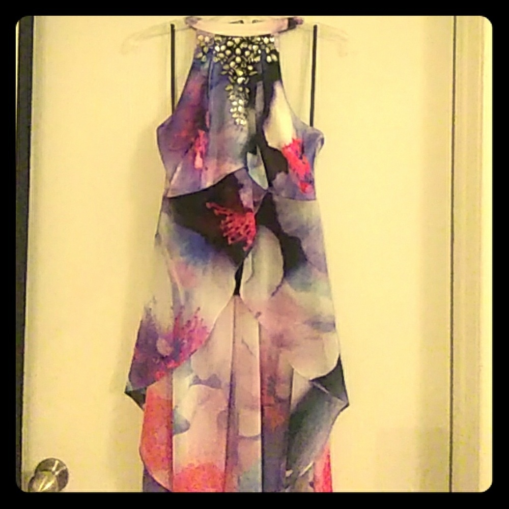 Embellished Halter Top